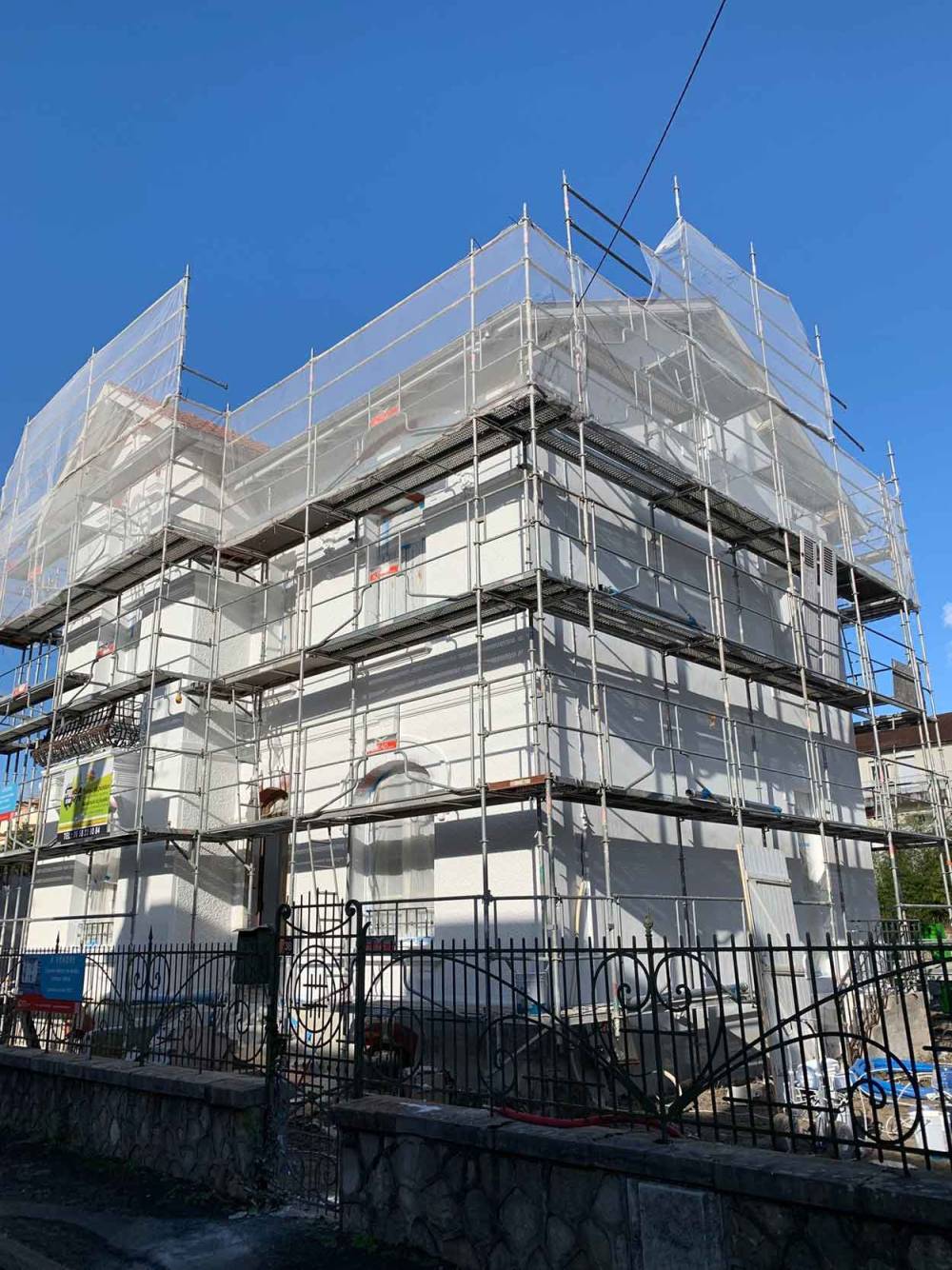 ravalement de façade complet