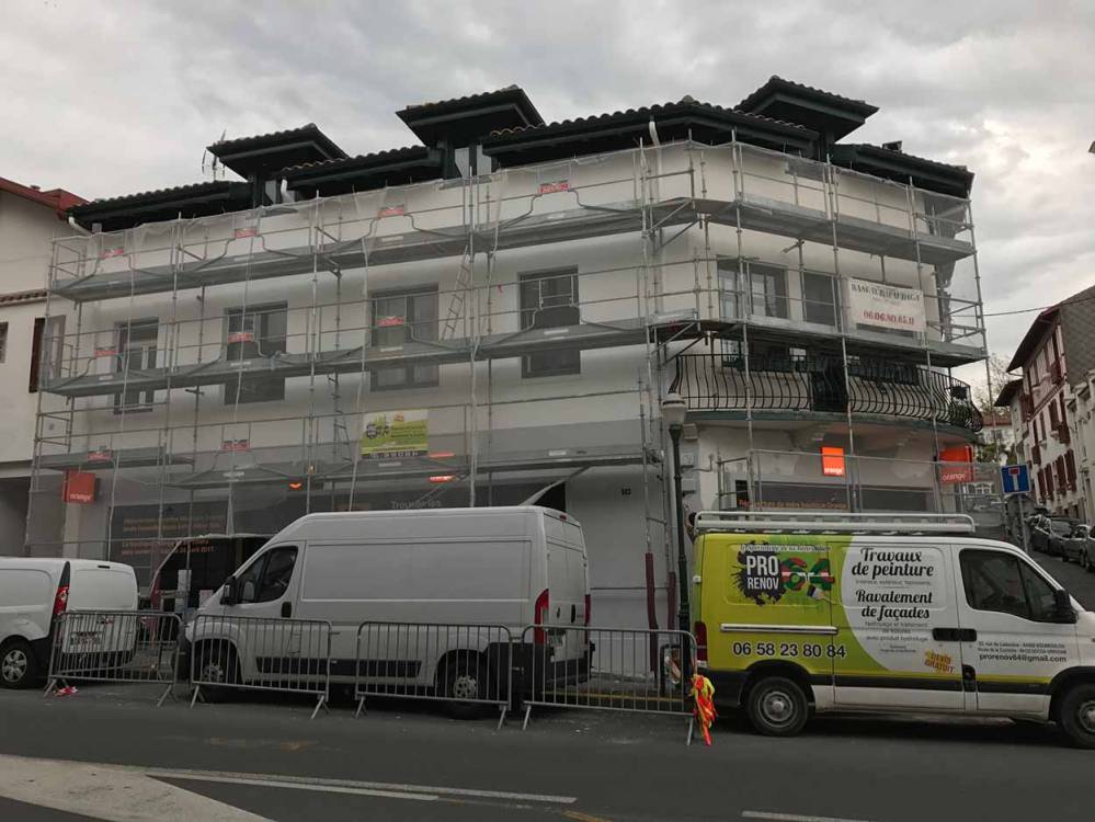 ravalement de façade complet